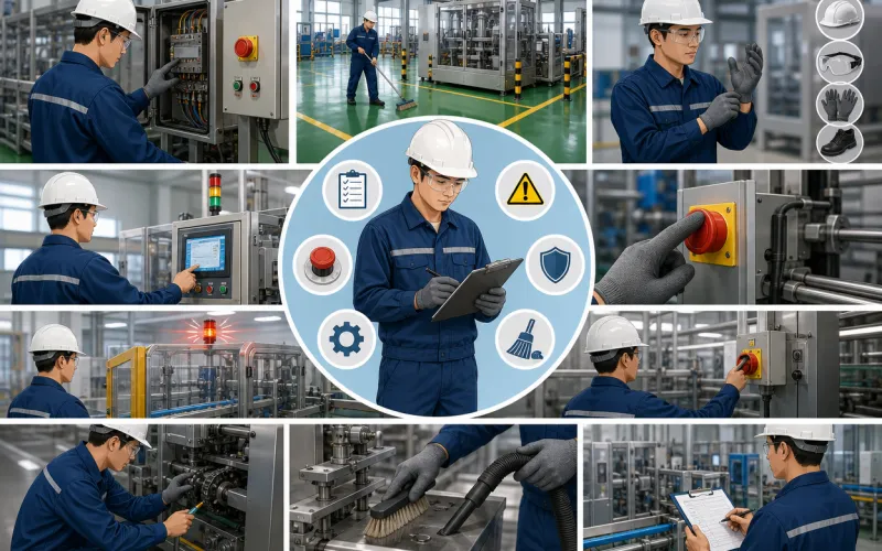 Các bước kiểm tra an toàn trước, trong và sau vận hành
