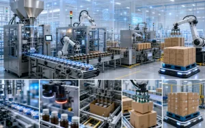 Các mô hình tích hợp máy đóng gói thông minh trong sản xuất hiện đại
