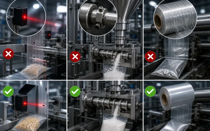 Các nguyên nhân phổ biến gây lỗi máy đóng gói