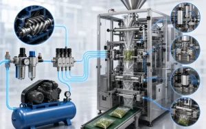 Khái Niệm Hệ Thống Khí Nén Máy Đóng Gói Là Gì?