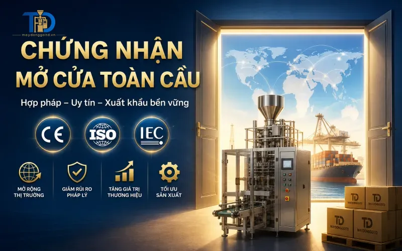 Lợi ích xuất khẩu, hợp pháp hóa, nâng cao uy tín sản phẩm