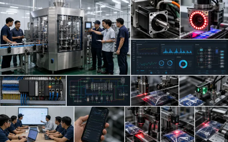 Nguyên lý hoạt động của bộ phận truyền động, cảm biến, hệ thống điều khiển