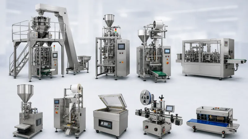 Những dòng máy đóng gói phổ biến trên thị trường