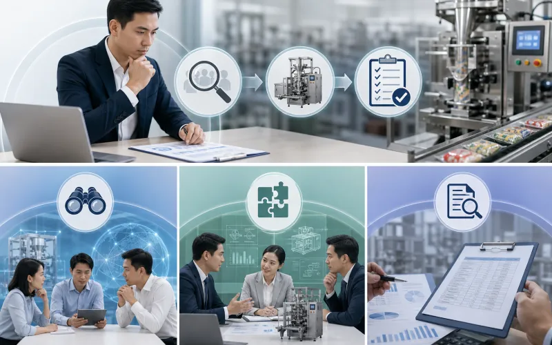 RFQ máy đóng gói là gì? Phân biệt RFQ, RFP và RFI