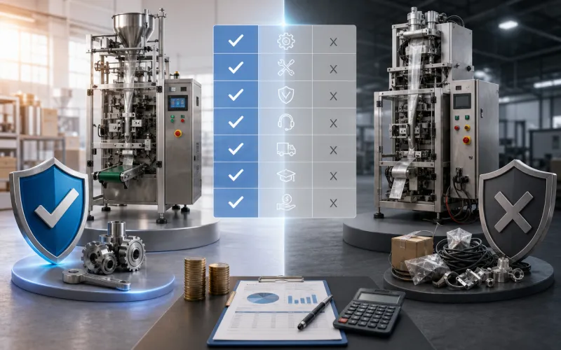 So sánh bảng giá máy đóng gói Việt Nam với máy đóng gói Trung Quốc