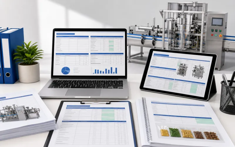Tải miễn phí các mẫu RFQ máy đóng gói mới nhất
